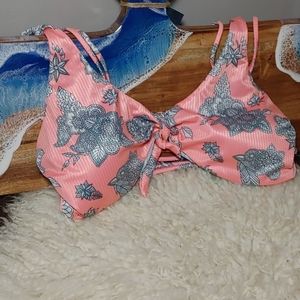 XL REVERSIBLE la Vie en Rose bikini top
